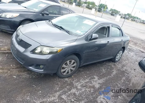 2010 Toyota Corolla Le из США, поврежденный, VIN JTDBU4EE6A9099347